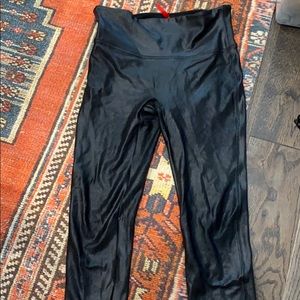 Spanx legging leather